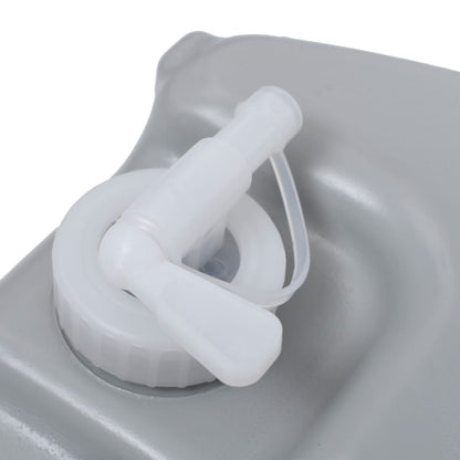 vidaXL Wheeled Water Tank for Camping 40 L Grey