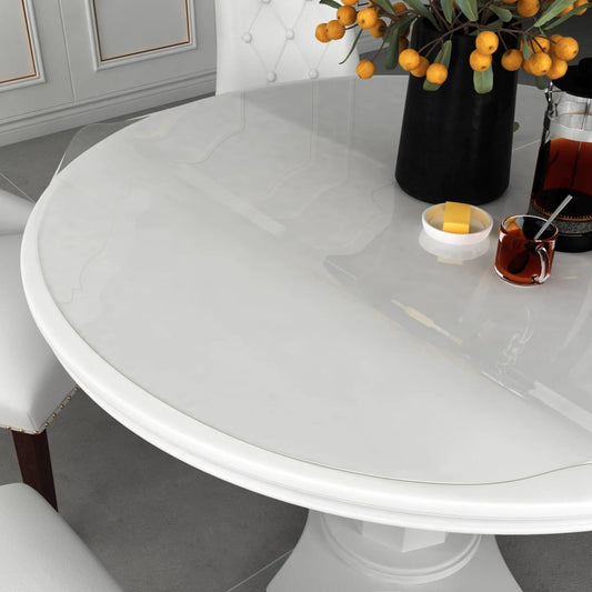 288243 vidaXL Table Protector Transparent Ø 60 cm 1,6 mm PVC