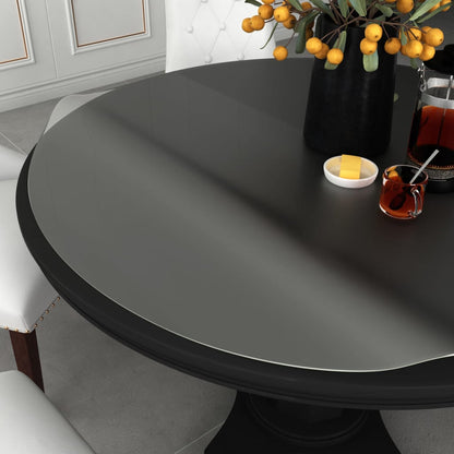 vidaXL Table Protector Matt Ø 70 cm 1.6 mm PVC