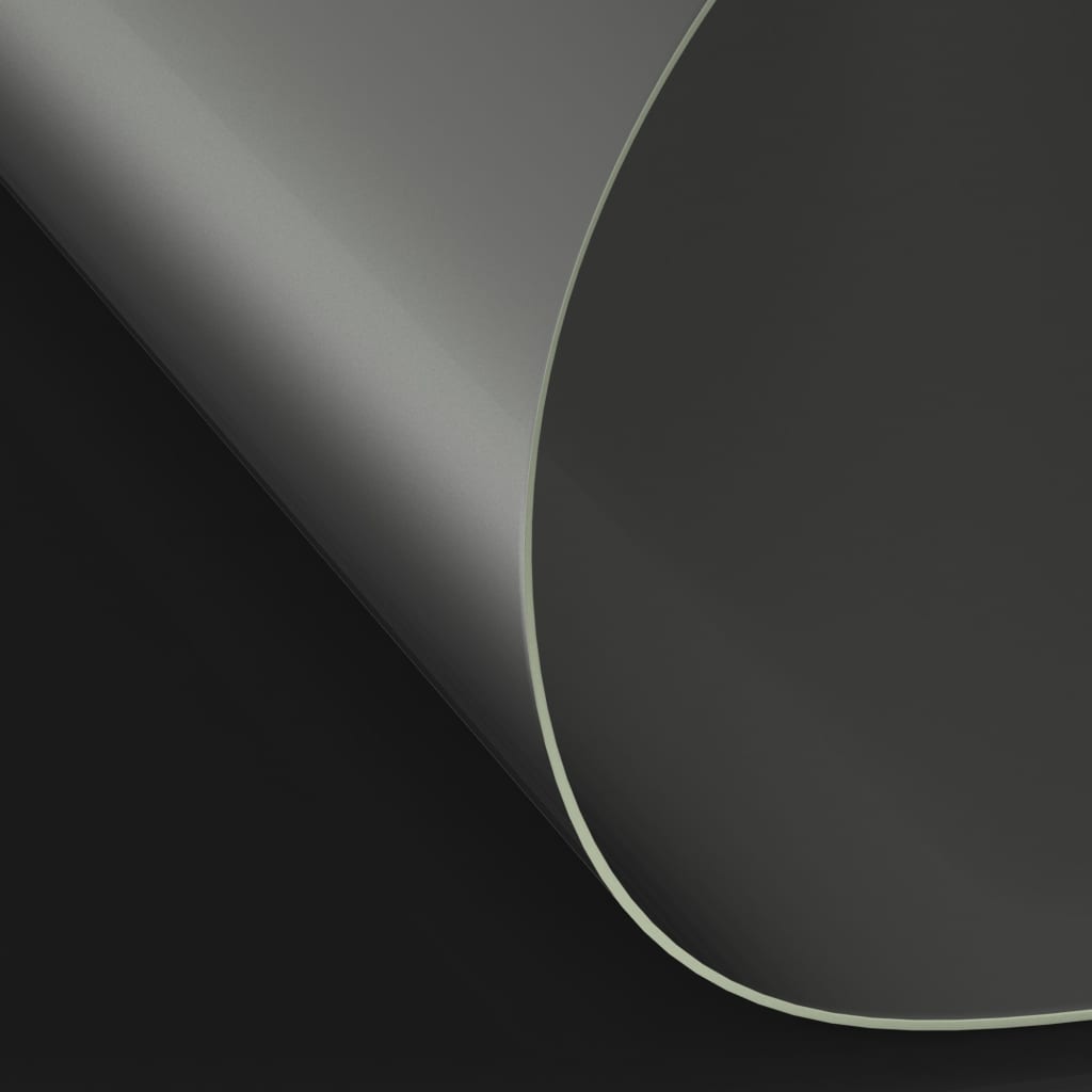 vidaXL Table Protector Matte Ø 90 cm 2 mm PVC