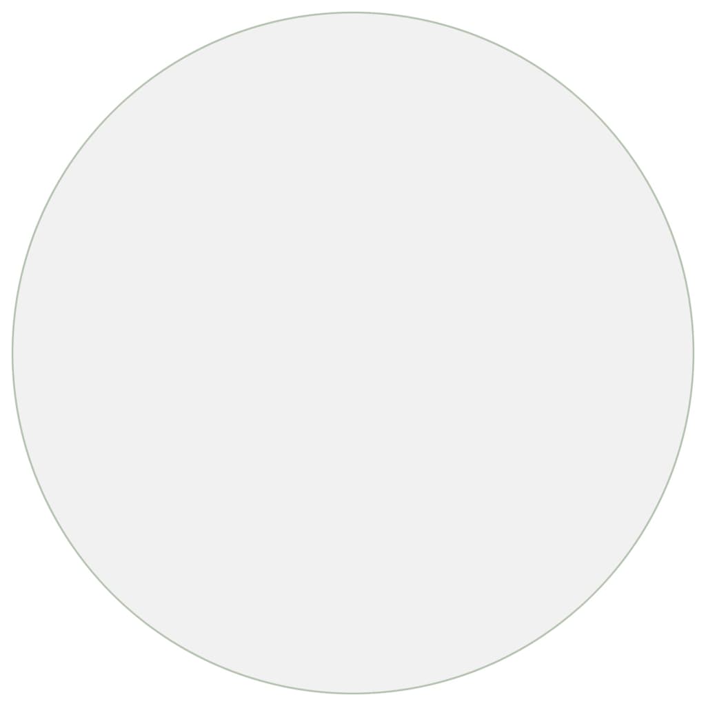 vidaXL Table Protector Matte Ø 110 cm 2 mm PVC