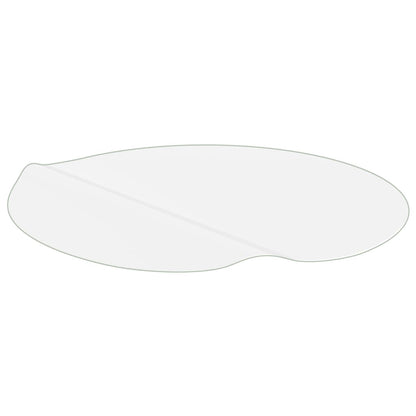 vidaXL Table Protector Matte Ø 110 cm 2 mm PVC