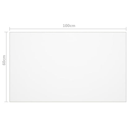 vidaXL Table Protector Matt 100x60 cm 1.6 mm PVC