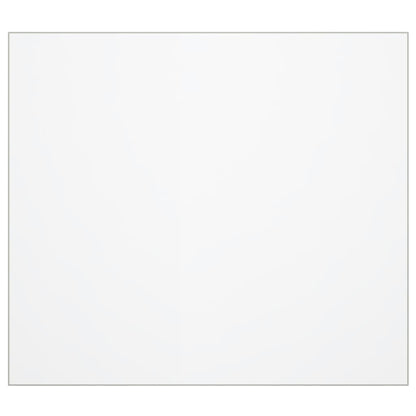 vidaXL Table Protector Matt 100x90 cm 1.6 mm PVC