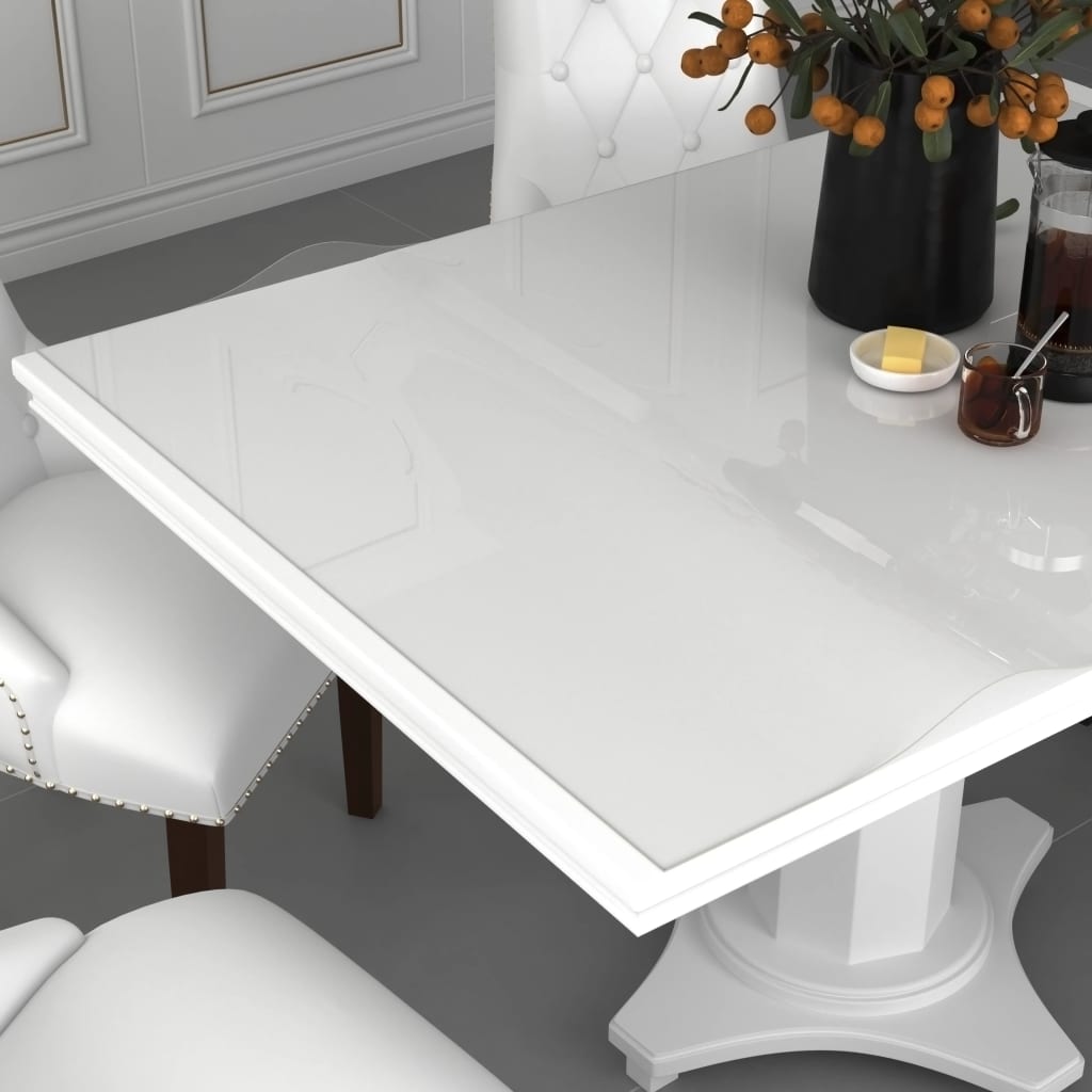 vidaXL Table Protector Transparent 200x100 cm 1.6 mm PVC