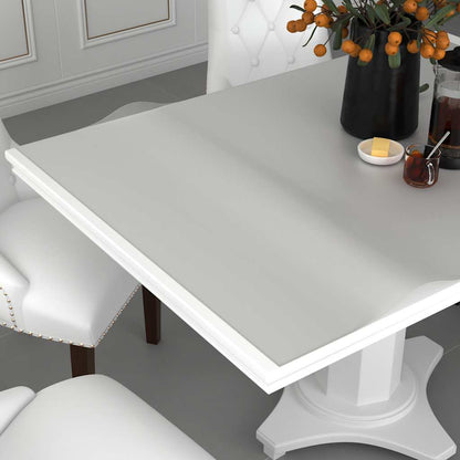 vidaXL Table Protector | Transparent | PVC | 70x70 cm | Table Protector | Square