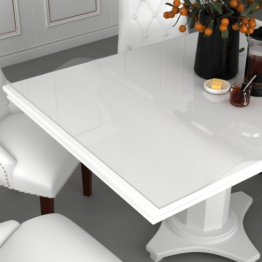 vidaXL Table Protector Roll Transparent 0.9x15 m 1.6 mm PVC