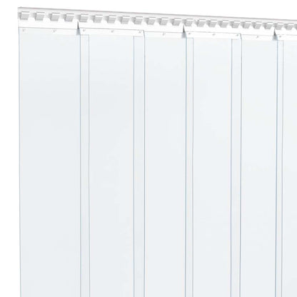 288281 vidaXL Strip Curtain Roll PVC 1,6 mm x 200mm 25 m