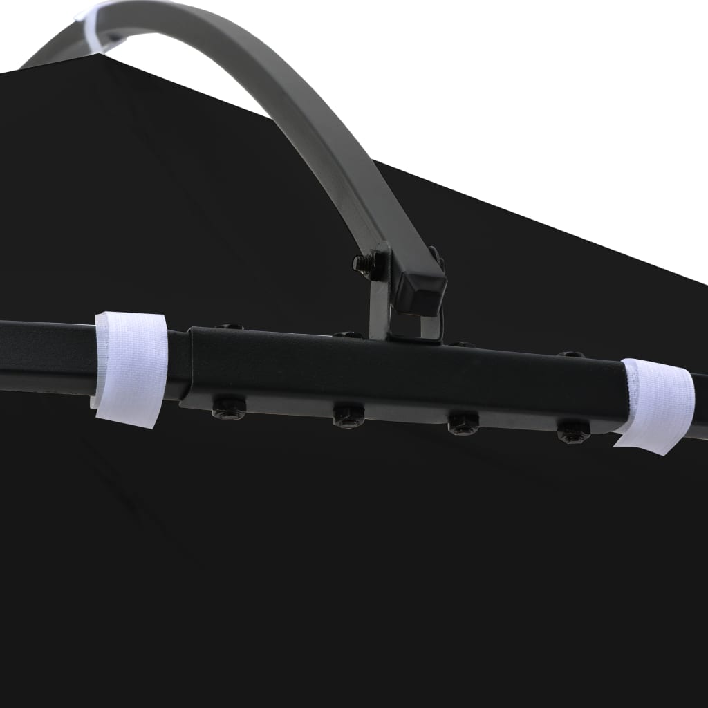 vidaXL Gazebo 300x290 cm Anthracite Round