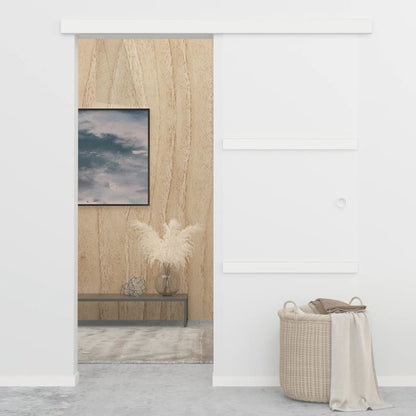 vidaXL Sliding Door with Soft Stops ESG Glass and Aluminium 76x205 cm