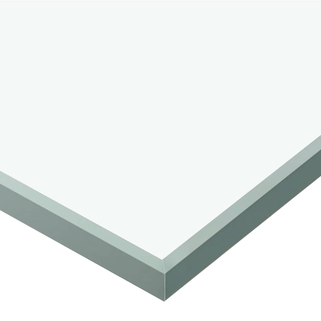 vidaXL Sliding Door ESG Glass and Aluminium 76x212 cm Silver