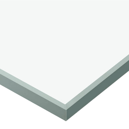 vidaXL Sliding Door ESG Glass and Aluminium 90x205 cm Silver