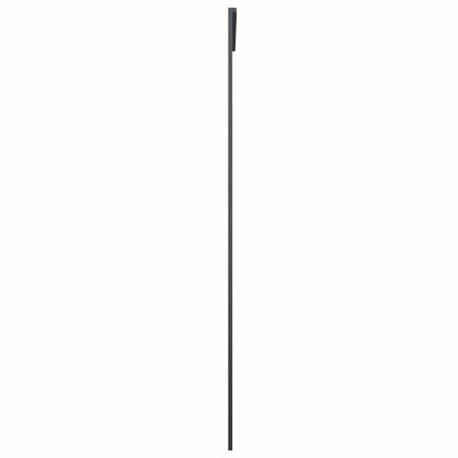 288066 vidaXL Sliding Door Aluminium and ESG Glass 102,5x205 cm Black