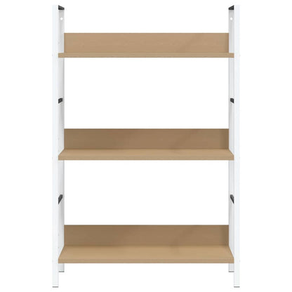 vidaXL 3-Layer Book Shelf Oak 60x27.6x90.5 cm Engineered Wood