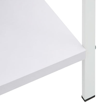 vidaXL 4-Layer Book Shelf White 60x27.6x124.5 cm Engineered Wood