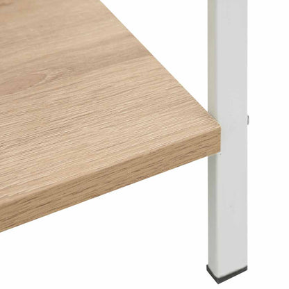 vidaXL 5-Layer Book Shelf Oak 60x27.6x158.5 cm Engineered Wood