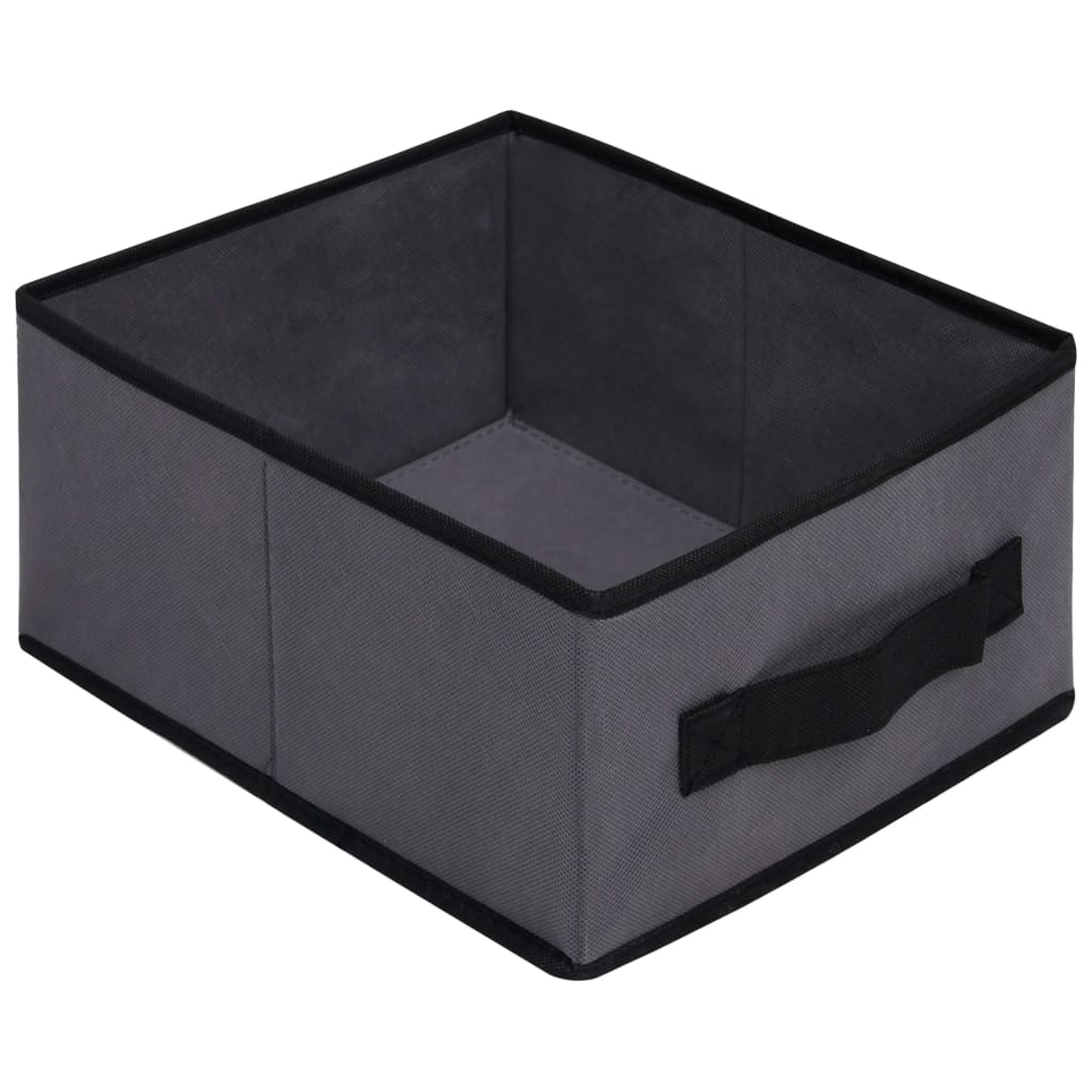 vidaXL Storage Cabinet with 6 Drawers 55x29x55 cm Grey Steel