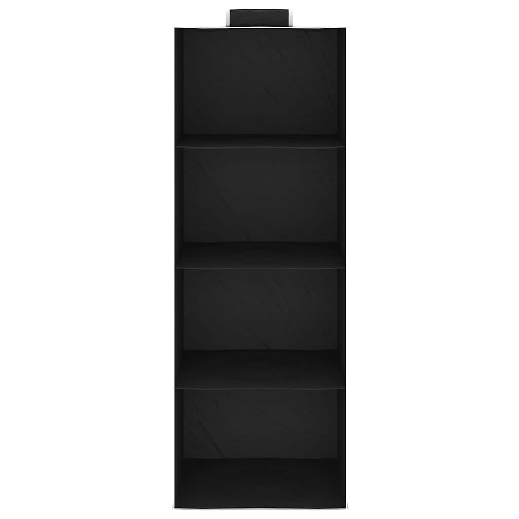 vidaXL Hanging Closet Organisers 2 pcs with 4 Shelves Fabric