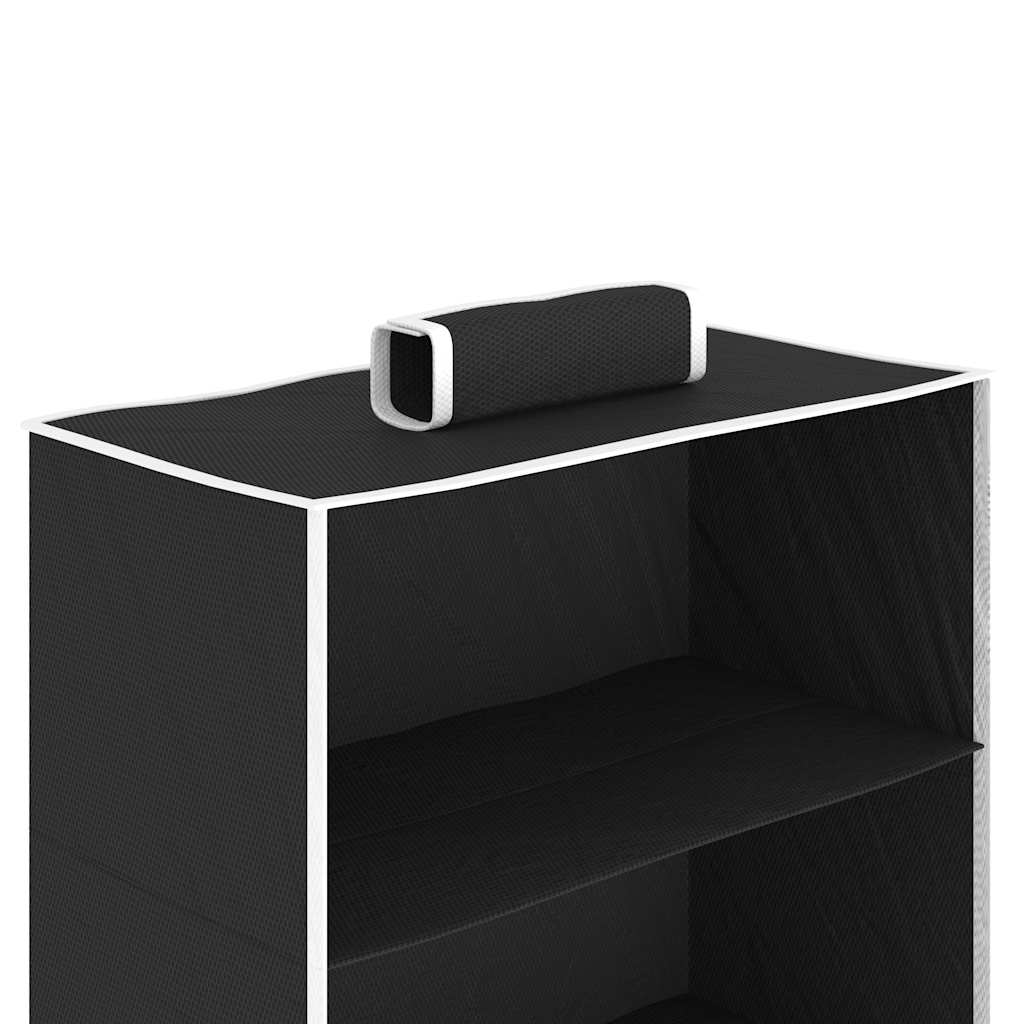 vidaXL Hanging Closet Organisers 2 pcs with 6 Shelves Fabric