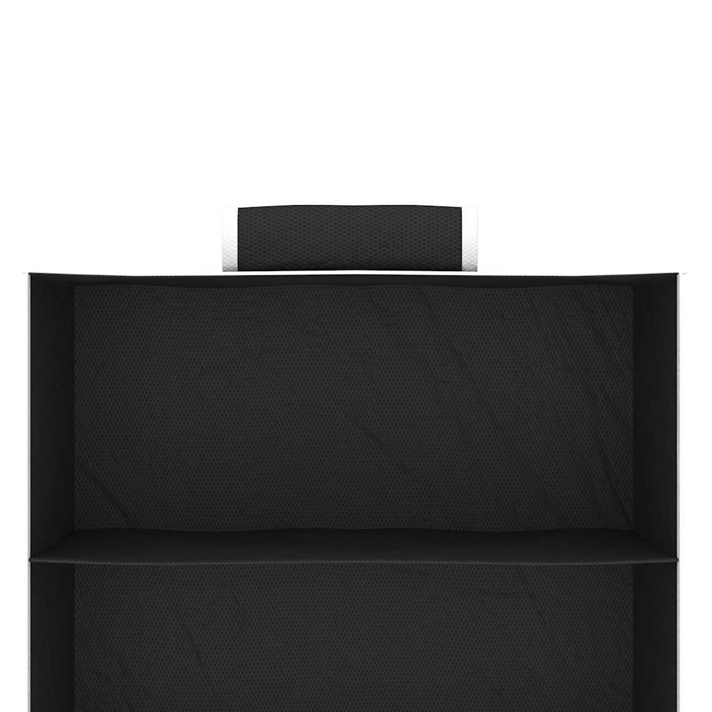 vidaXL Hanging Closet Organisers 2 pcs with 6 Shelves Fabric