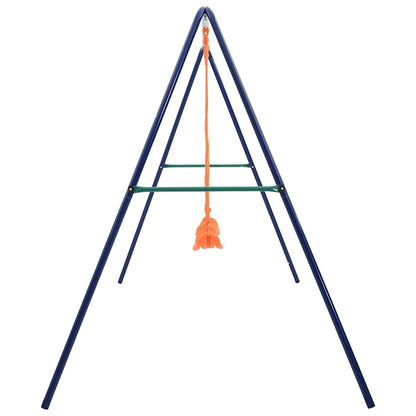 92318 vidaXL Swing Set with 2 Seats Steel