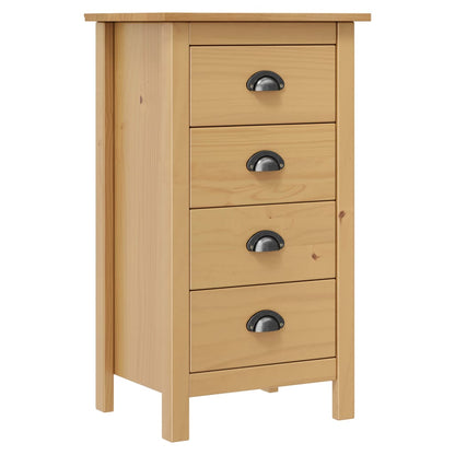 vidaXL Sideboard Hill 46x35x80 cm Solid Pine Wood