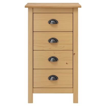 vidaXL Sideboard Hill 46x35x80 cm Solid Pine Wood