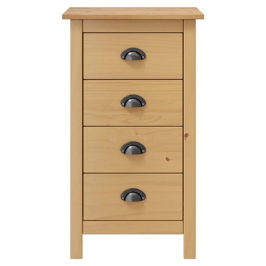 vidaXL Sideboard Hill 46x35x80 cm Solid Pine Wood