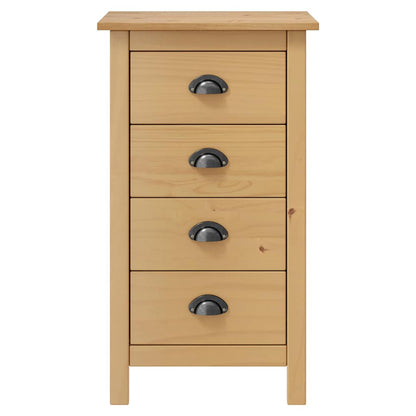 288911 vidaXL Sideboard "Hill" 46x35x80 cm Solid Pine Wood