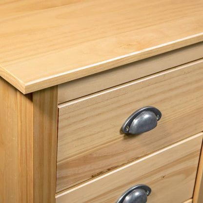 vidaXL Sideboard Hill 46x35x80 cm Solid Pine Wood
