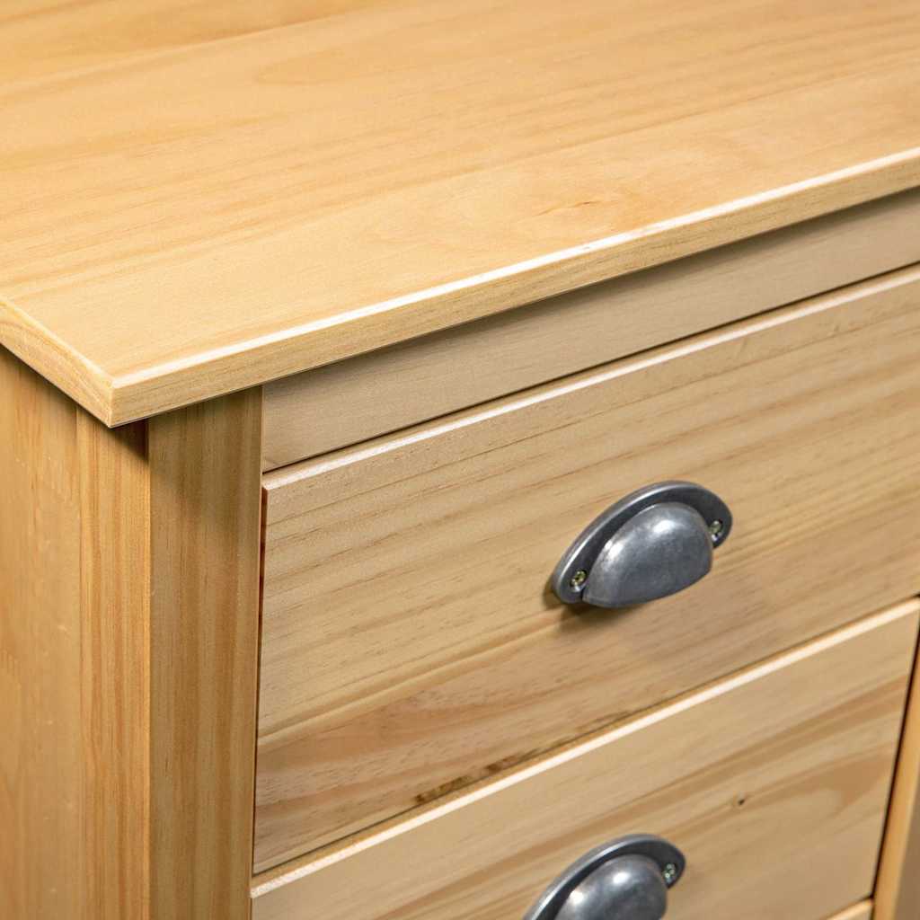 288911 vidaXL Sideboard "Hill" 46x35x80 cm Solid Pine Wood
