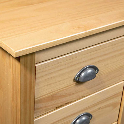 288911 vidaXL Sideboard "Hill" 46x35x80 cm Solid Pine Wood