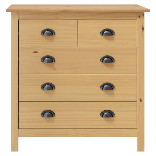 vidaXL Sideboard Hill 79x40x80 cm Solid Pine Wood