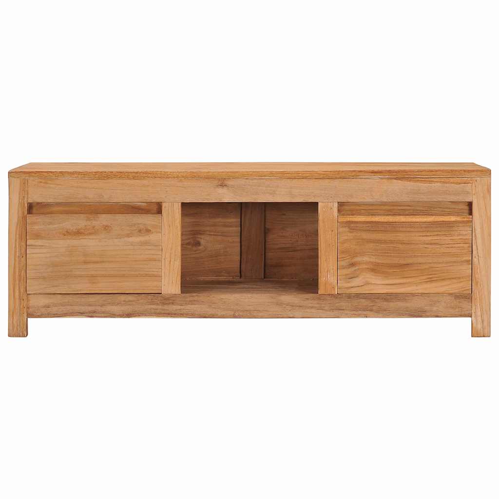 288900 vidaXL TV Cabinet 100x30x35 cm Solid Teak Wood