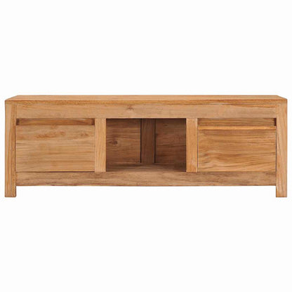 288900 vidaXL TV Cabinet 100x30x35 cm Solid Teak Wood
