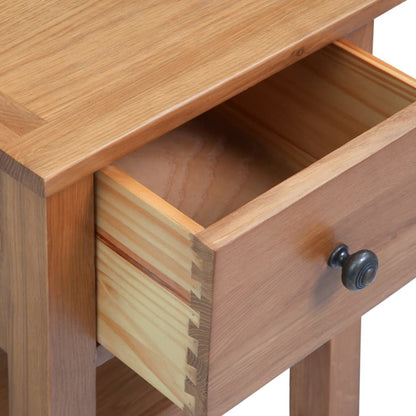vidaXL Nightstands 2 pcs 36x30x47 cm Solid Oak Wood