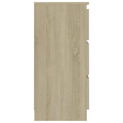 801385 vidaXL Sideboard Sonoma Oak 60x35x76 cm Engineered Wood