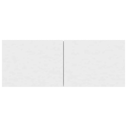 vidaXL TV Cabinet White 80x30x30 cm Engineered Wood