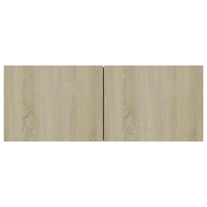 vidaXL TV Cabinet Sonoma Oak 80x30x30 cm Engineered Wood