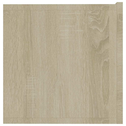 vidaXL TV Cabinet Sonoma Oak 80x30x30 cm Engineered Wood