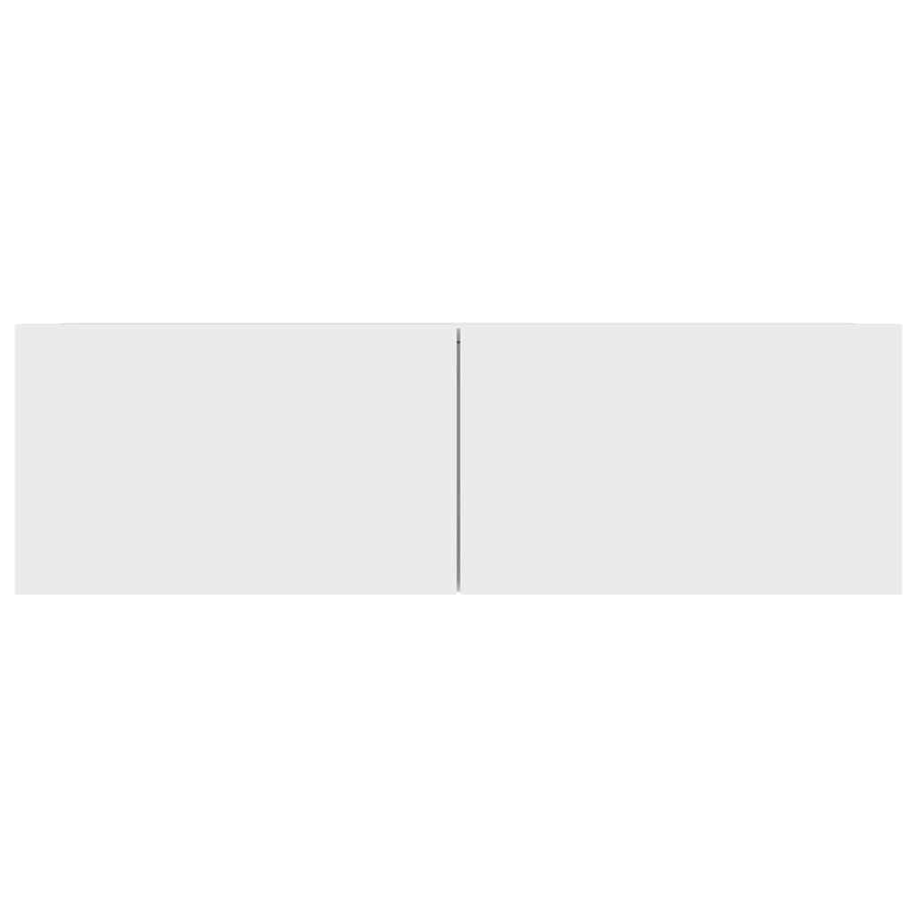 vidaXL TV Cabinet White 100x30x30 cm Engineered Wood