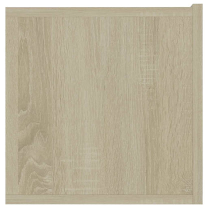 vidaXL TV Cabinet | Sonoma oak | Engineered wood | 120 x 30 x 30 cm | Drop-Down