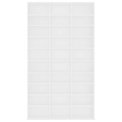 801778 vidaXL CD Cabinet White 102x23x177,5 cm Engineered Wood