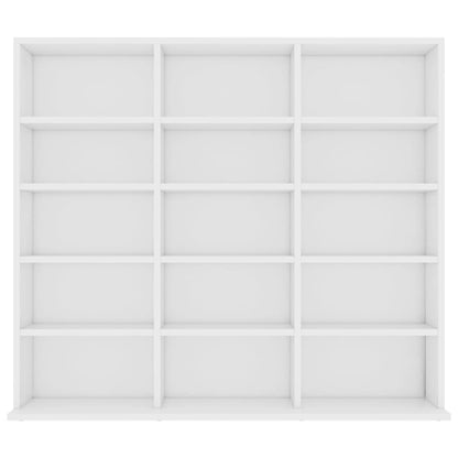 801787 vidaXL CD Cabinet White 100x23x89,5 cm Engineered Wood