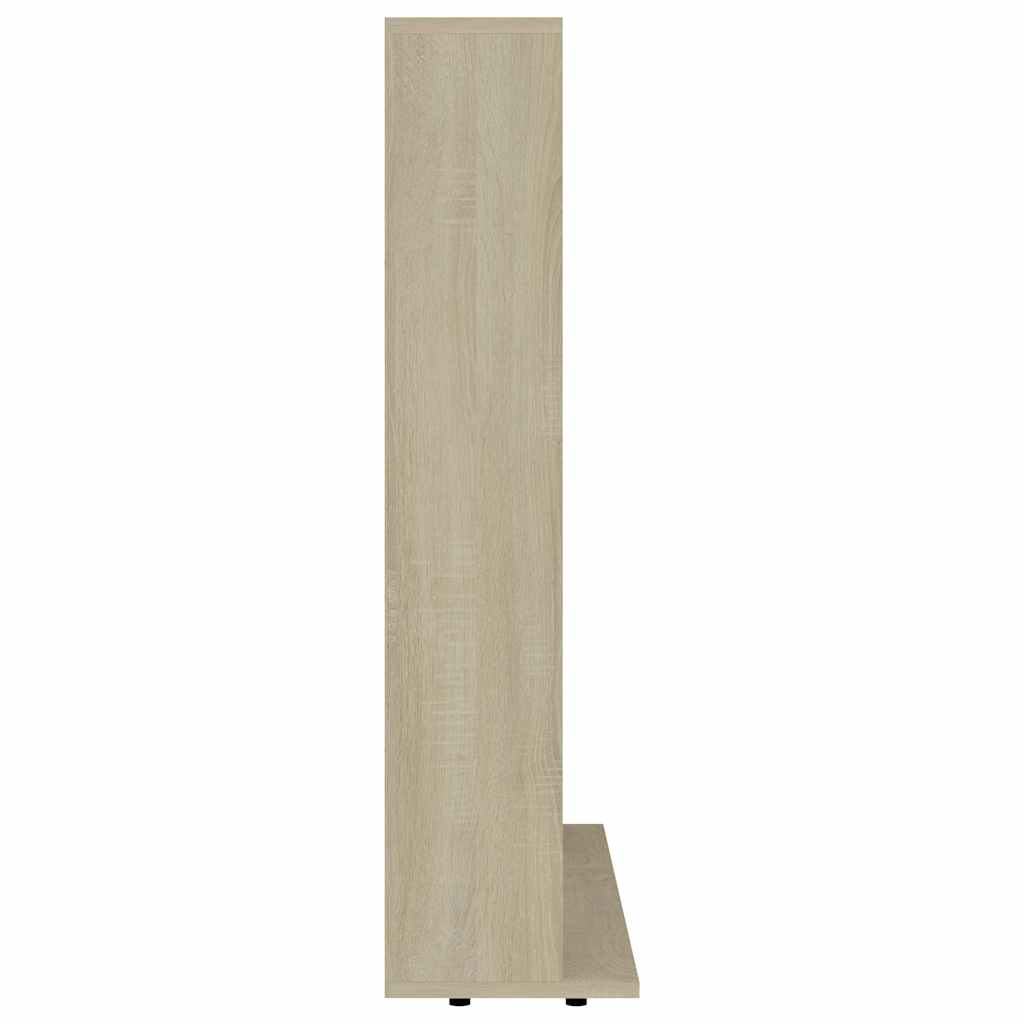 vidaXL CD Cabinet Sonoma Oak 100x23x89.5 cm Engineered Wood