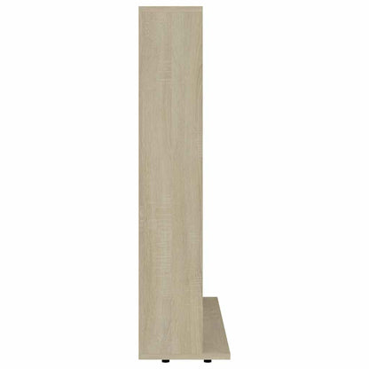 vidaXL CD Cabinet Sonoma Oak 100x23x89.5 cm Engineered Wood