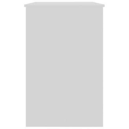 vidaXL Desk White 100x50x76 cm Engineered Wood