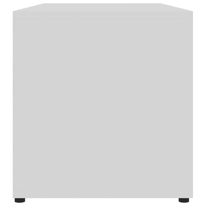 vidaXL TV Cabinet White 80x34x36 cm Engineered Wood