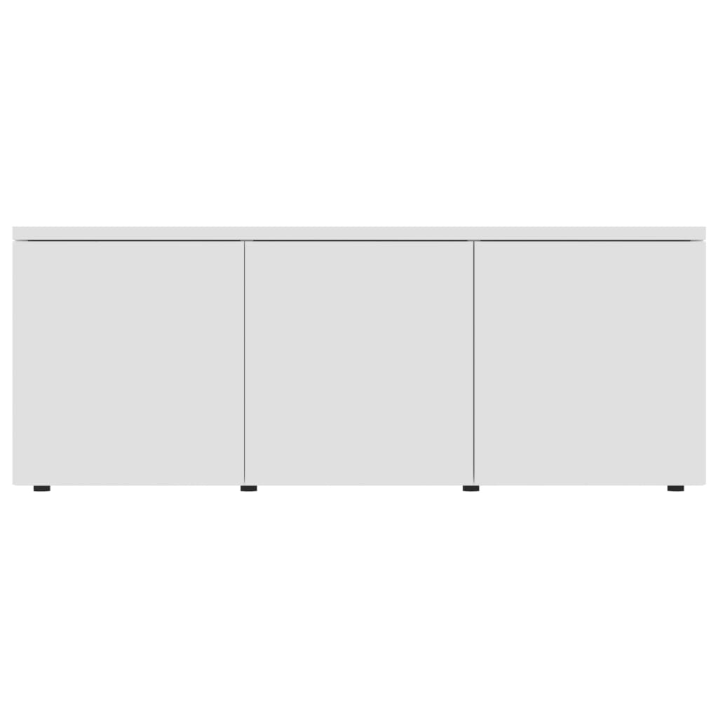 801859 vidaXL TV Cabinet White 80x34x30 cm Engineered Wood