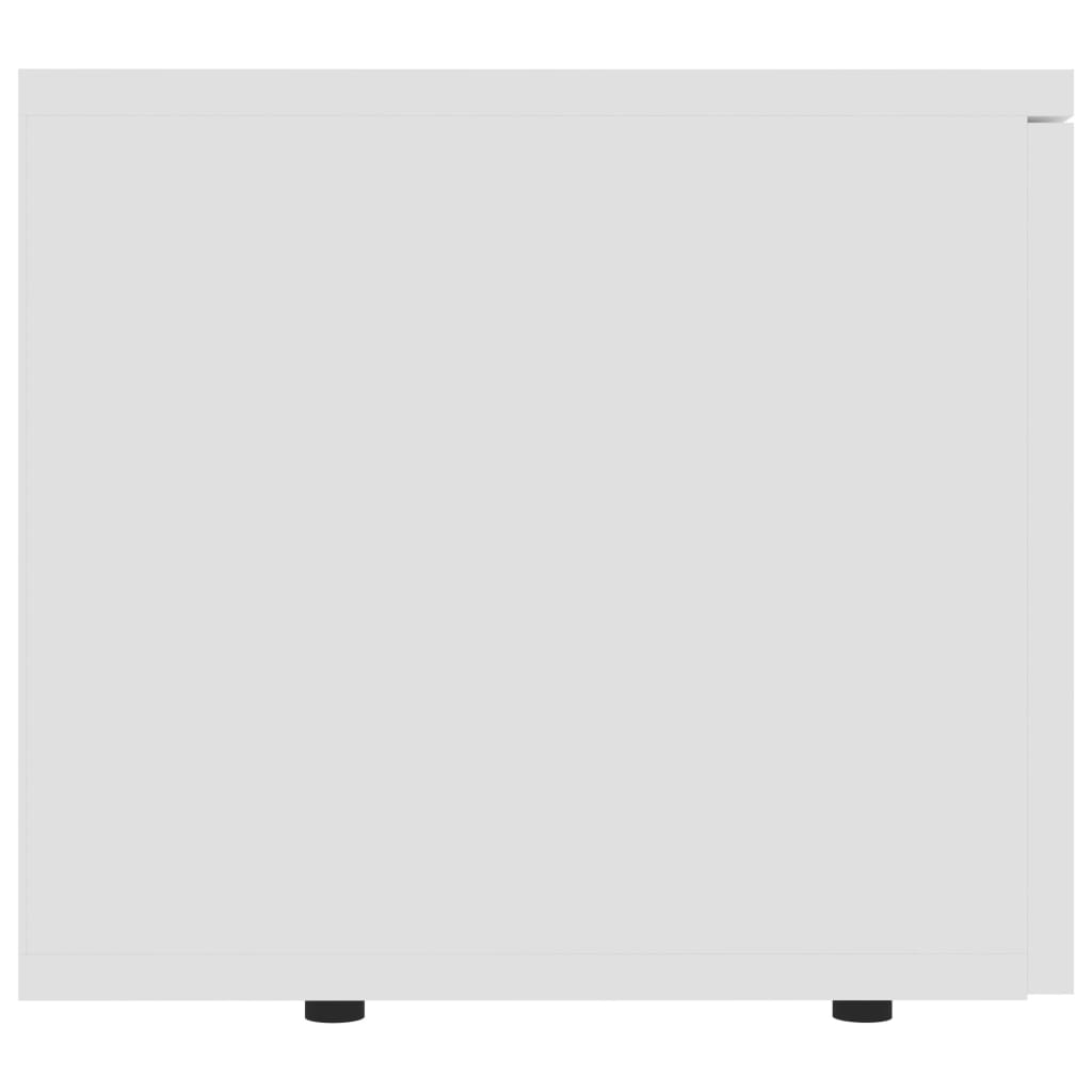 801859 vidaXL TV Cabinet White 80x34x30 cm Engineered Wood